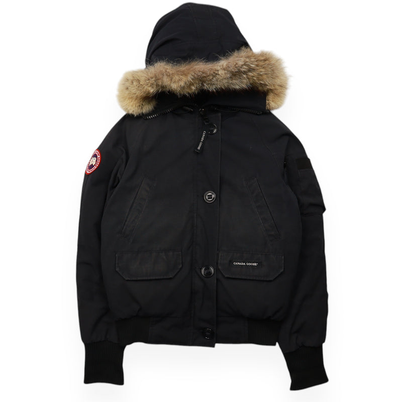 Canada Goose Chilliwack Bomber Jacket in Black, front