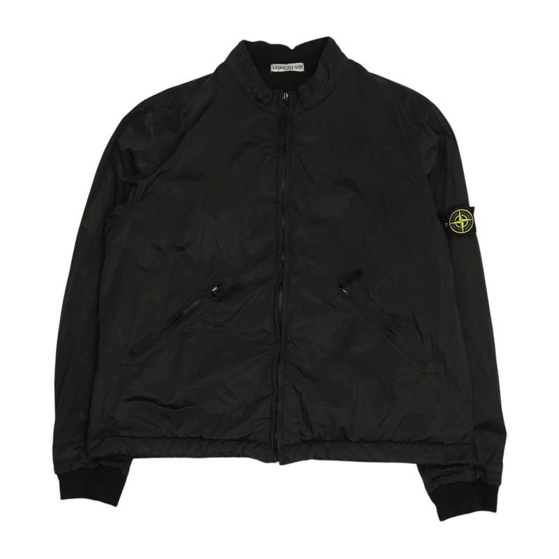 Stone Island A/W 07 Nylon Metal Watro Bomber Jacket in Black, front