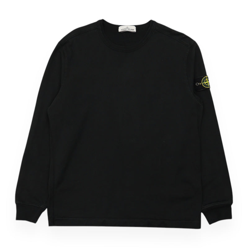 Stone Island Lightweight Sweatshirt in Black, front
