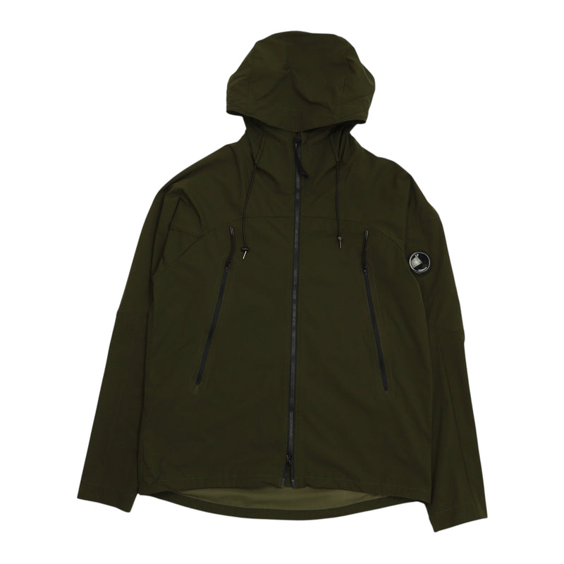 C.P. Company Pro-Tek Lens Jacket in Khaki, front