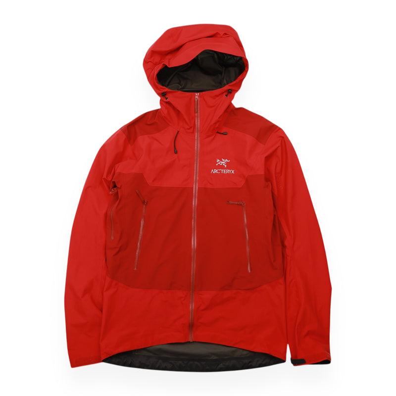 Arc’teryx Beta SL Hybrid Goretex Jacket in Red, front