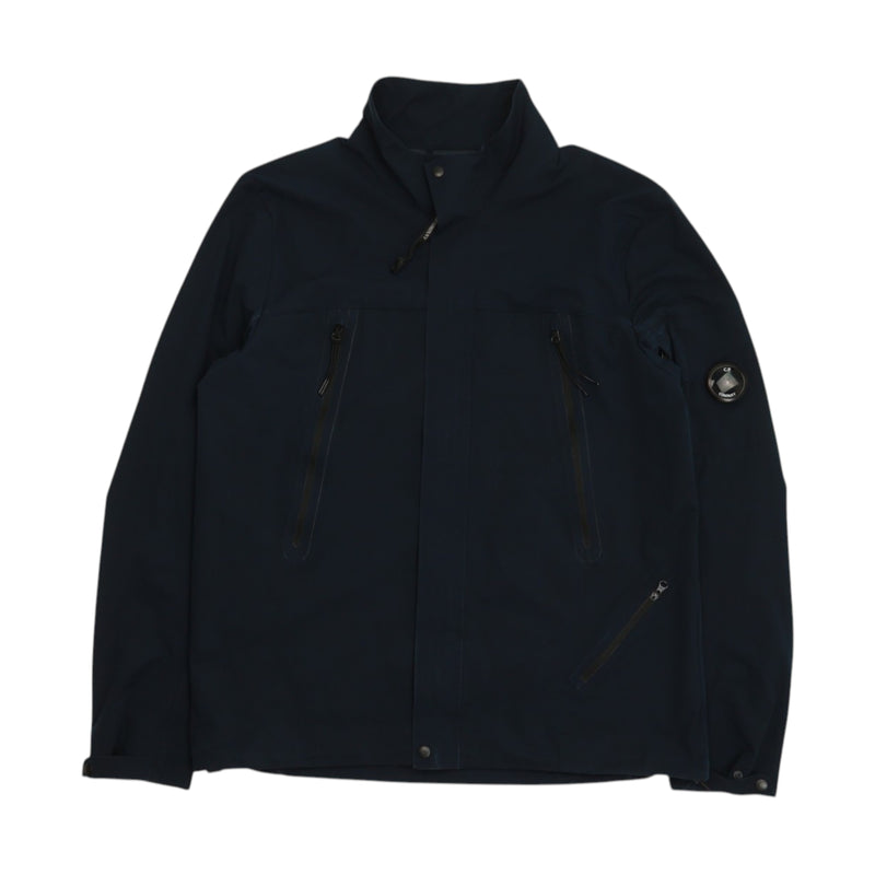 C.P. Company S/S 19 Pro-Tek Lens Jacket in Navy, front