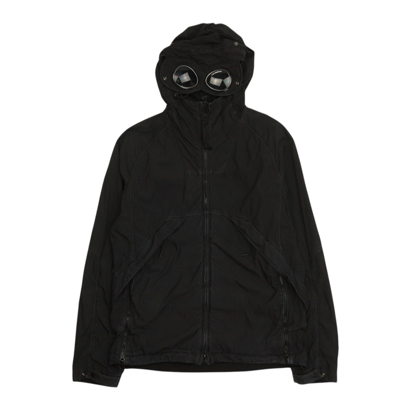 C.P. Company 50.3 Goggle Jacket in Black, front