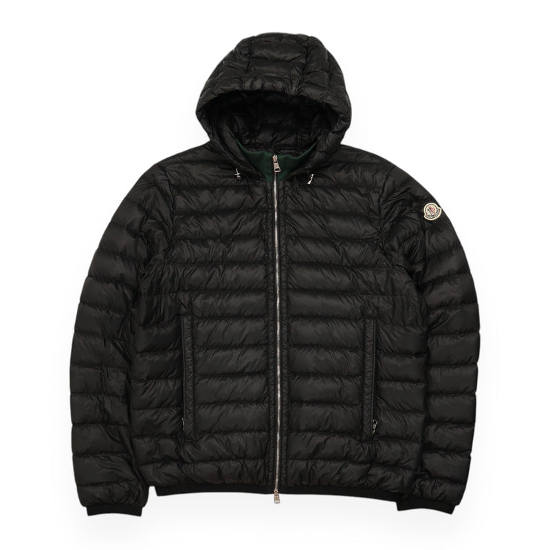 Moncler Cedrik Giubbotto Jacket in Black, front