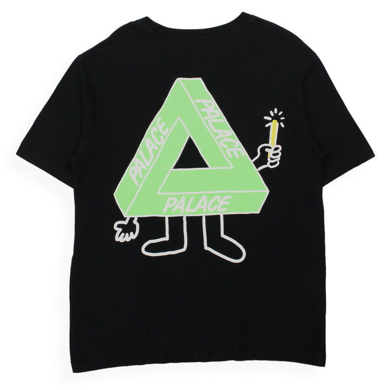 Palace Glowstick T-Shirt in Black, front