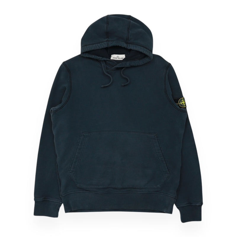 Stone Island A/W 22 Pullover Hoodie in Navy, front