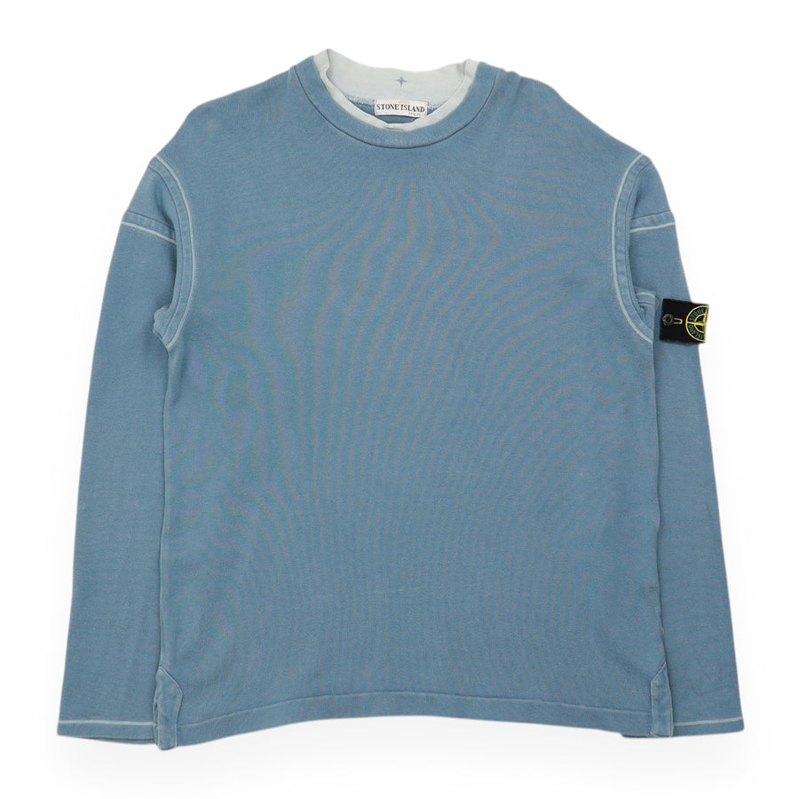 Stone Island SS01 Double Collar Jumper Sweatshirt