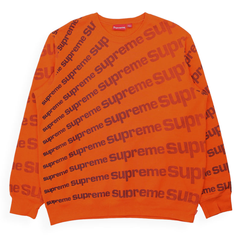 Supreme Radical Sweatshirt in Orange, front
