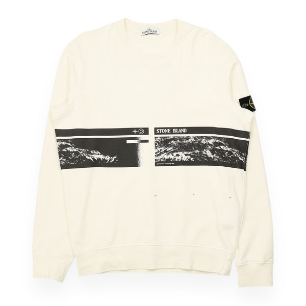 Stone Island Printed Jumper Sweatshirt