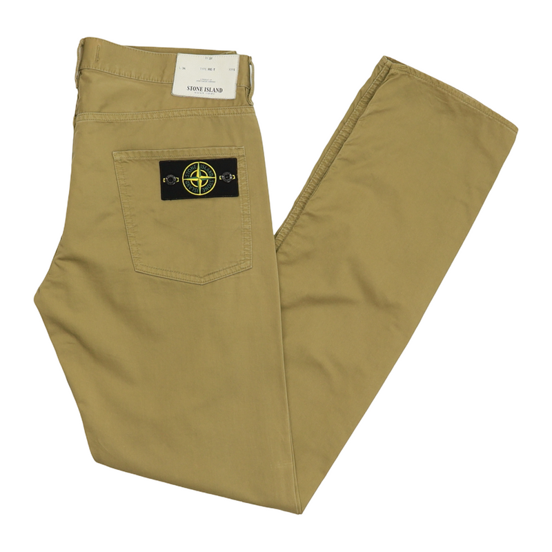 Stone Island S/S 12 RE-T Pants in Khaki, front