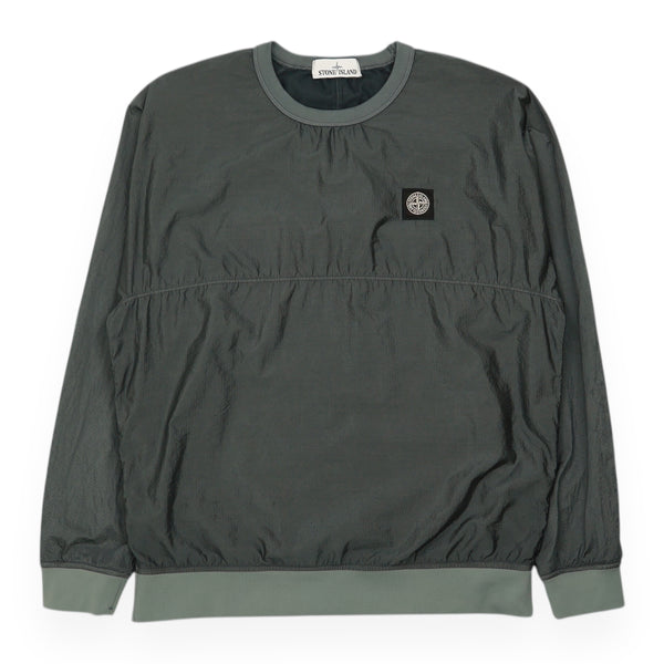 Stone Island Nylon Metal Ripstop Jumper Sweatshirt