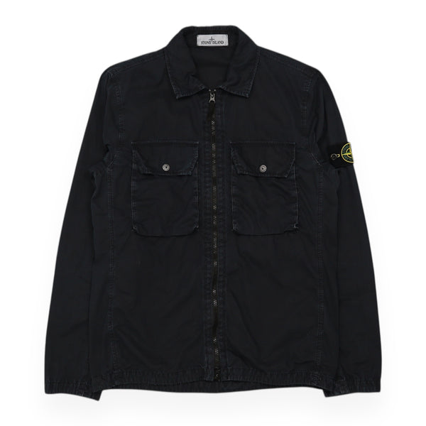 Stone Island New Season 2 Pocket Brushed Cotton Overshirt