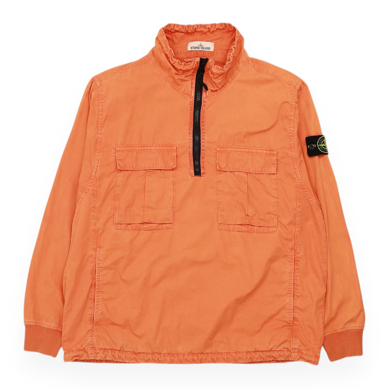 Stone Island A/W 22 Naslan Light Smock Jacket in Orange, front