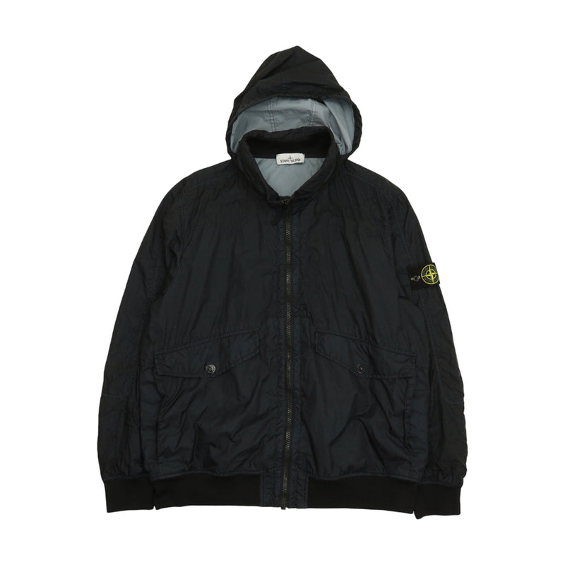 Stone Island S/S 18 Membrana 3L TC Jacket in Black, front
