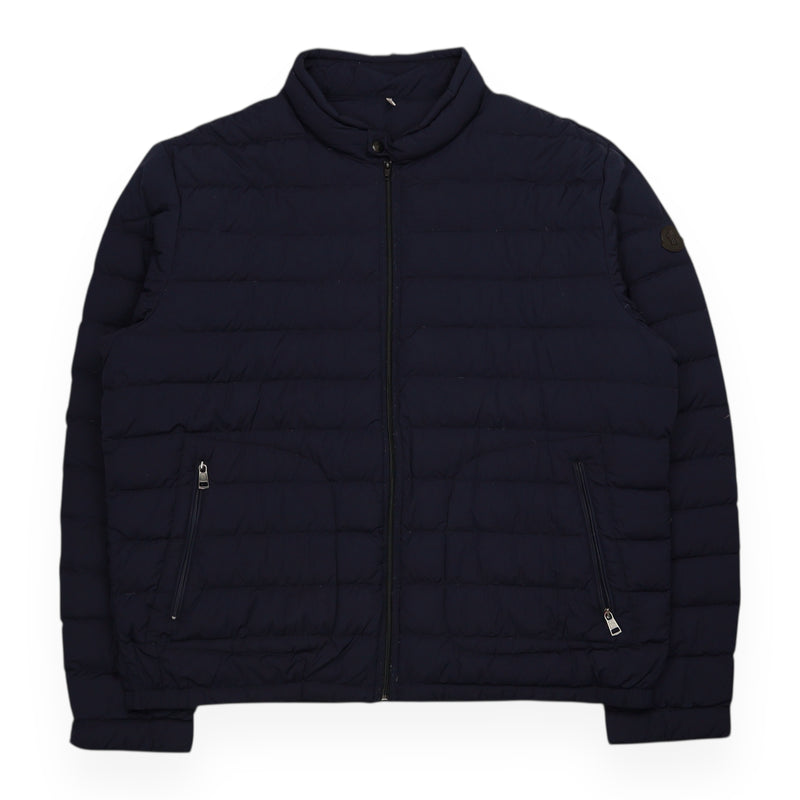 Moncler Acorus Giubbotto Down Jacket in Navy, front