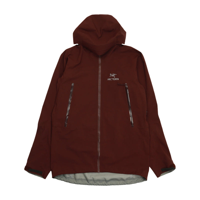 Arc’teryx Zeta AR GORE-TEX Jacket in Burgundy, front