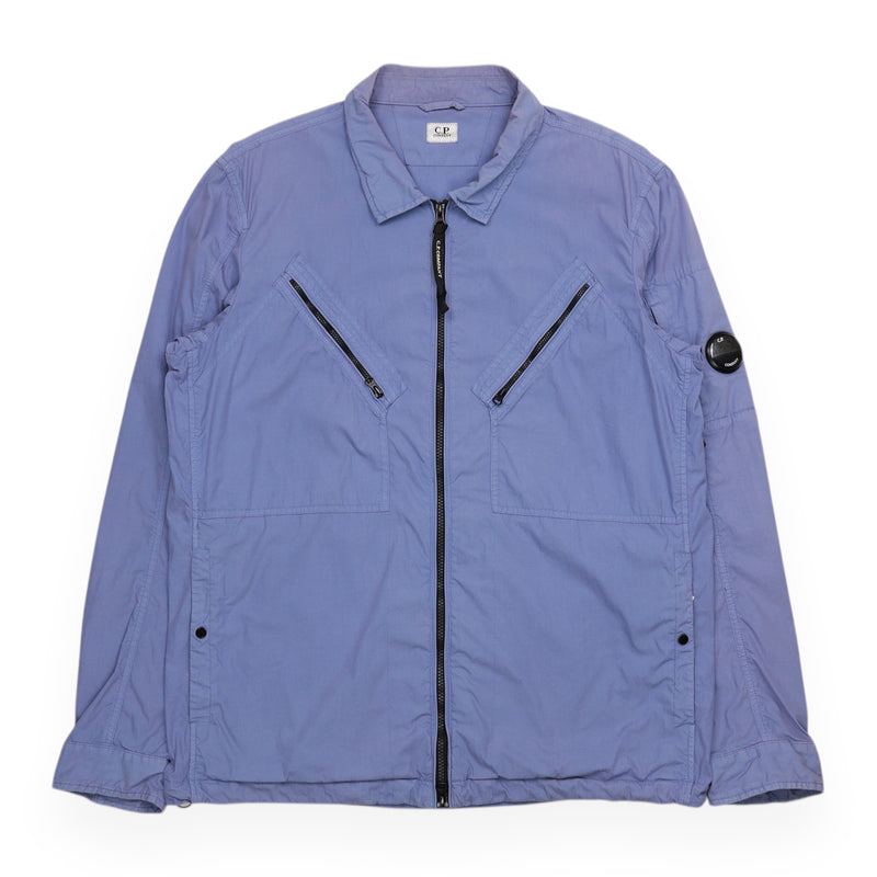 C.P. Company 50 Fili Lens Jacket in Violet, front