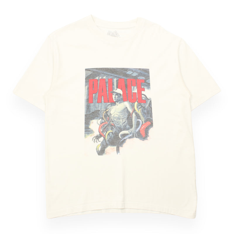 Palace Mangas T-Shirt in White, front