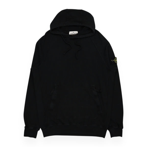 Stone Island Garment Dyed Pocket Zip Hoodie