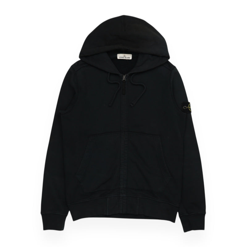 Stone Island Hoodie in Black, front