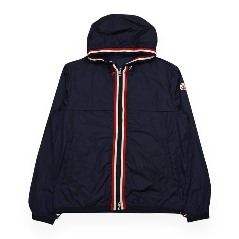 Moncler Anton Giubbotto Windbreaker Jacket in Navy, front