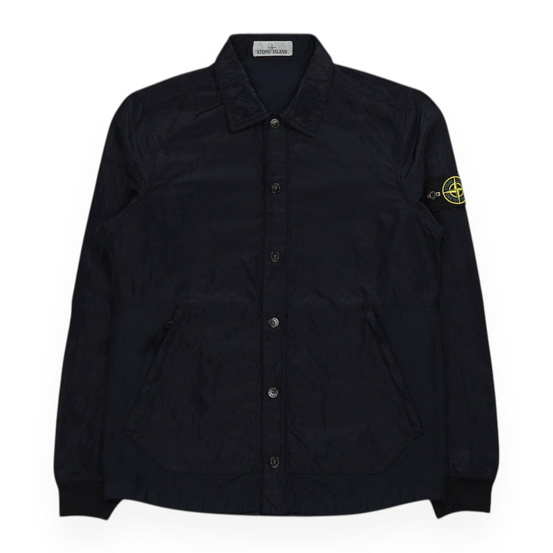Stone Island S/S 16 Nylon Shimmer Jacket in Navy, front