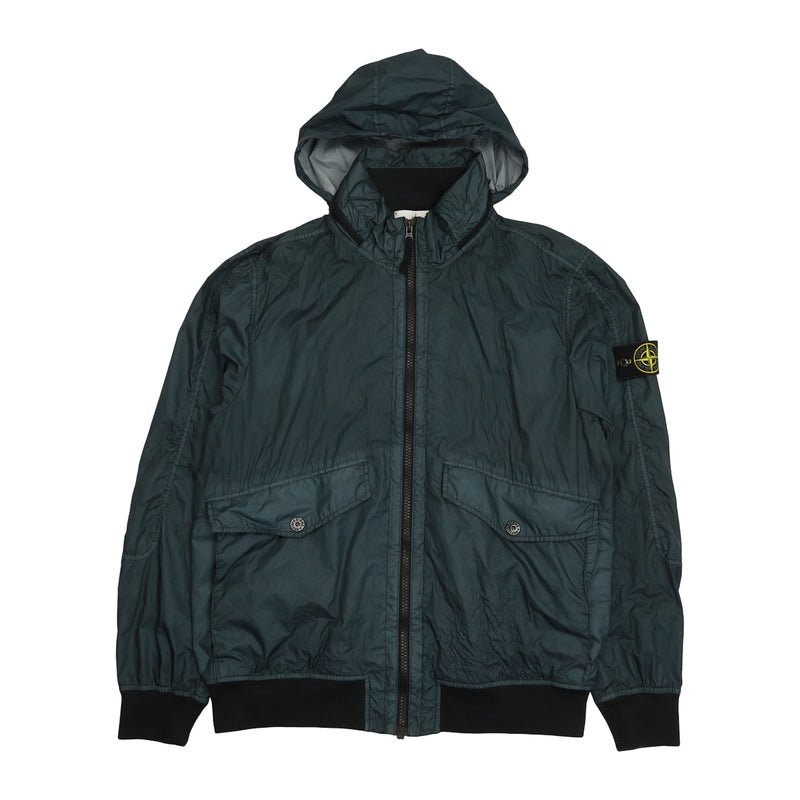 Stone Island S/S 18 Membrana 3L TC Jacket in Blue, front