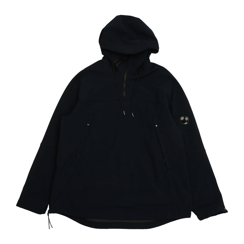 C.P. Company A/W 20 C.P. Shell Lens Hooded Anorak in Navy, front