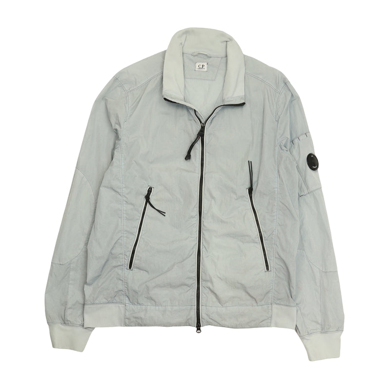 C.P. Company Chrome-R Lens Jacket in Baby Blue, front