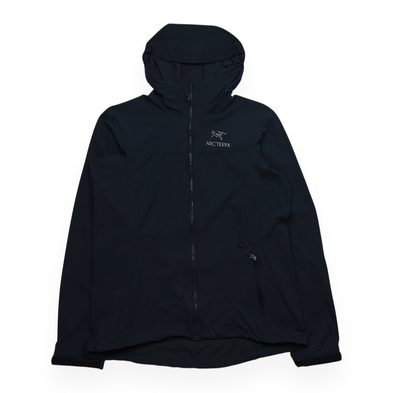 Arc'teryx Gamma LT Hooded Jacket in Navy, front