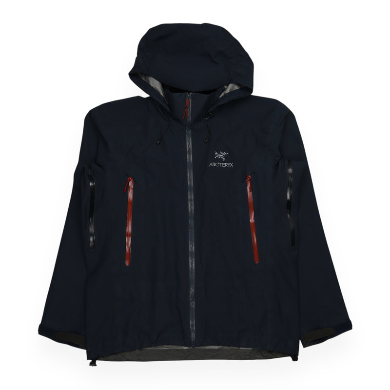 Arc'teryx Beta AR Goretex Jacket in Navy, front