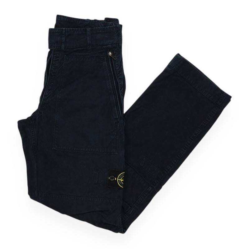 Stone Island Type SL Cargo Pants in Navy, front