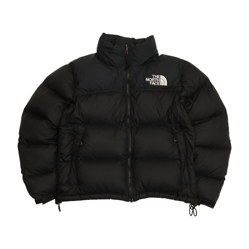 The North Face 700 Nuptse Puffer Jacket in Black, front