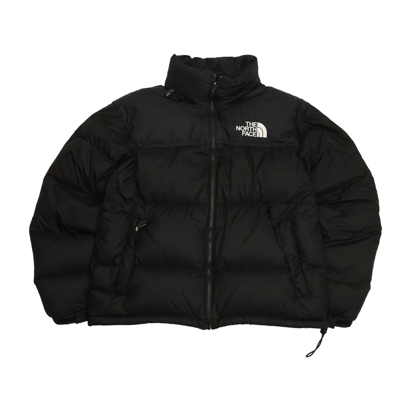 The North Face 700 Nuptse Puffer Jacket in Black, front