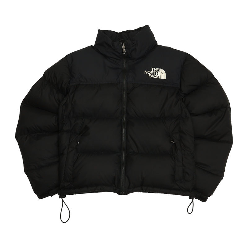 The North Face 700 Nuptse Puffer Jacket in Black, front