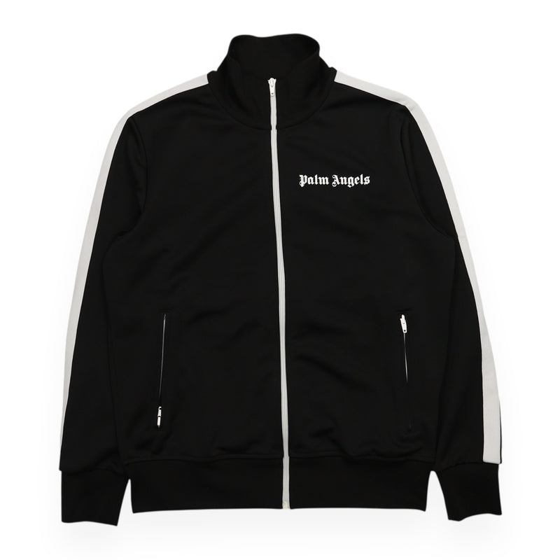 Palm Angels Track Jacket in Black, front