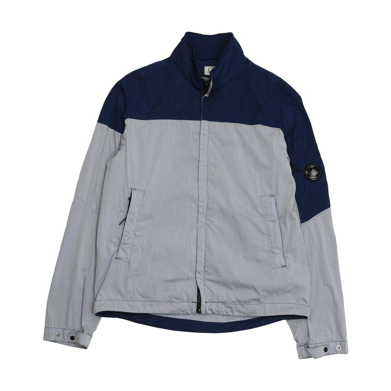 C.P. Company 50 Fili Lens Track Jacket in Blue, front