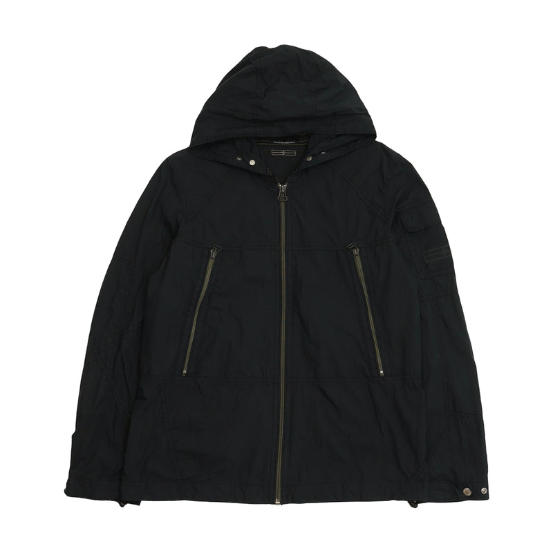 Stone Island S/S 09 Cotton Mesh Denim Jacket in Navy, front