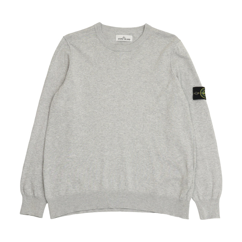 Stone Island A/W 22 Lightweight Jumper in Grey, front