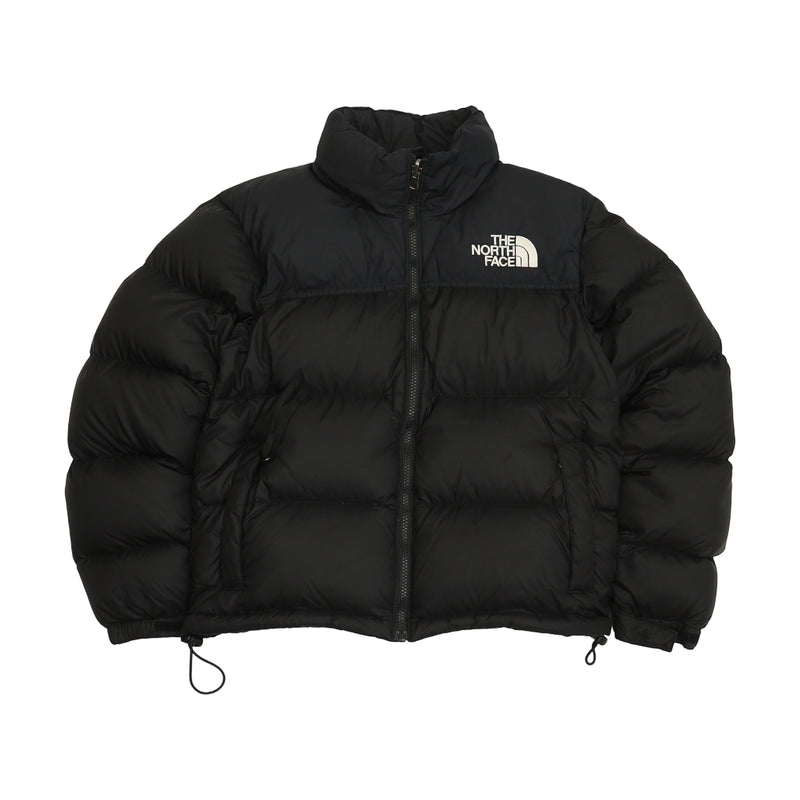 The North Face 700 Nuptse Puffer Jacket in Black, front