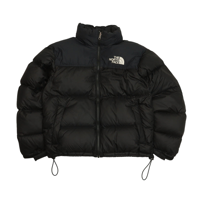 The North Face 700 Nuptse Puffer Jacket in Black, front