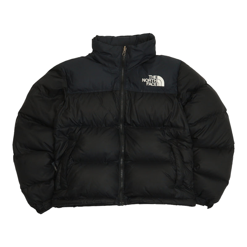 The North Face 700 Nuptse Puffer Jacket in Black, front
