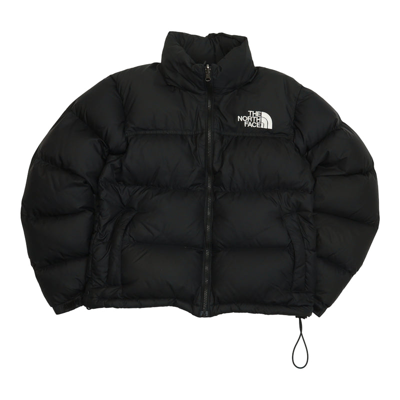 The North Face 700 Nuptse Puffer Jacket in Black, front