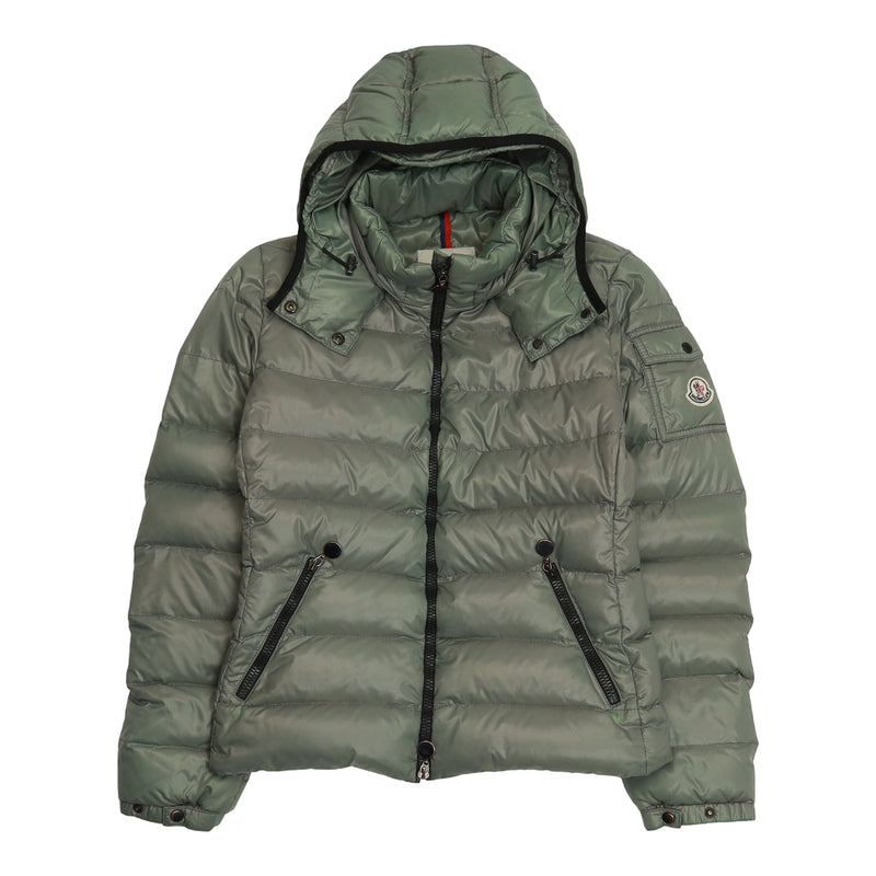 Moncler Bady Giubbotto Jacket in Grey, front