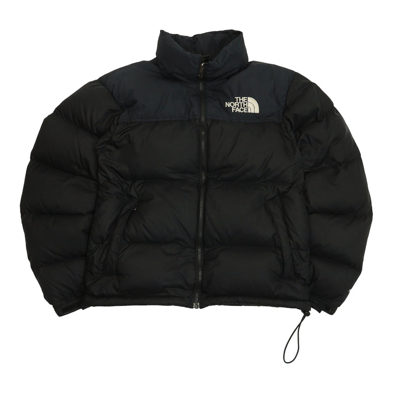 The North Face 700 Nuptse Puffer Jacket in Black, front