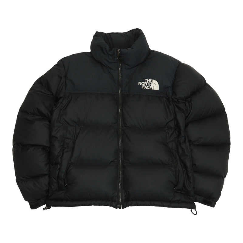 The North Face 700 Nuptse Puffer Jacket in Black, front