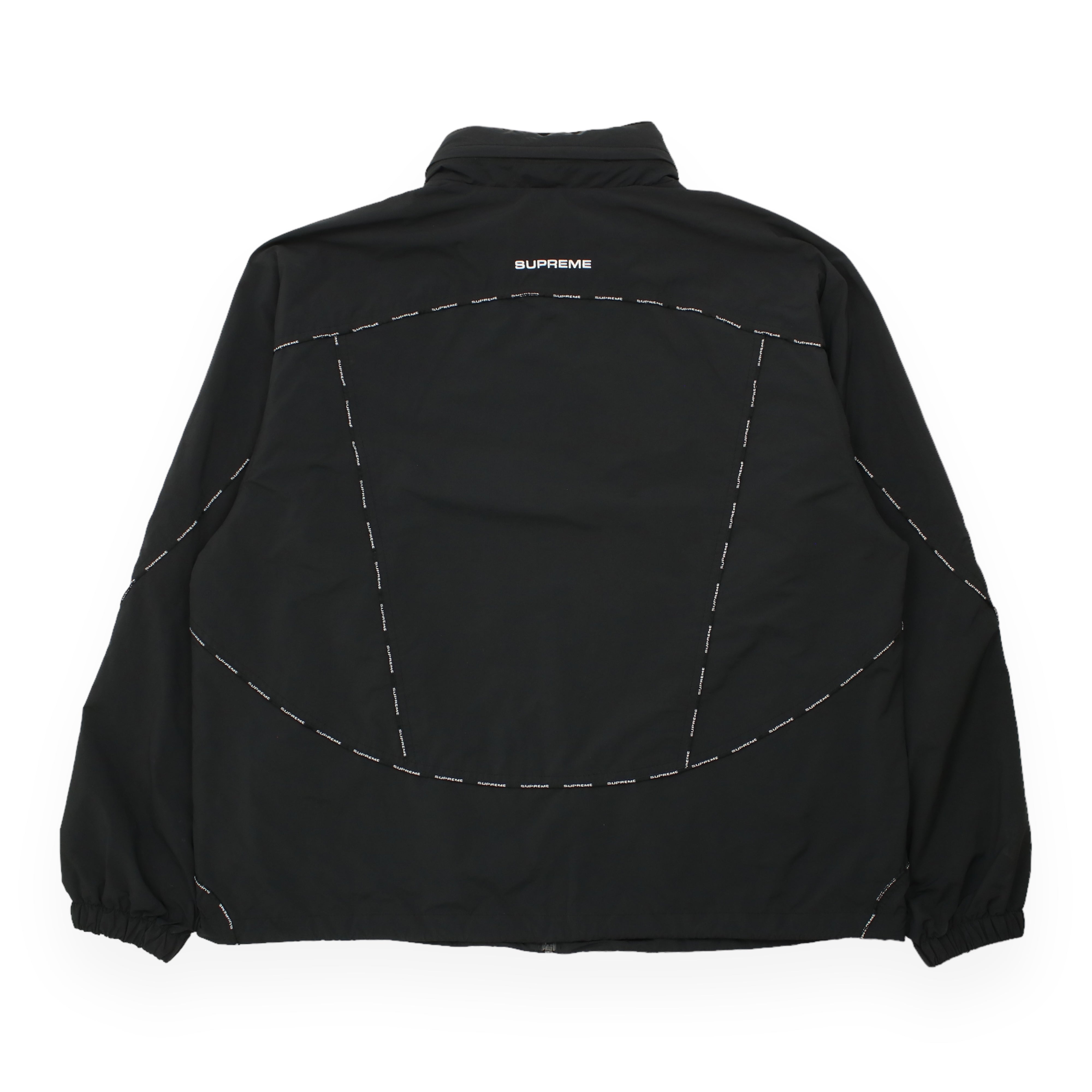 Supreme Logo Piping Hooded Jacket - Street Garms