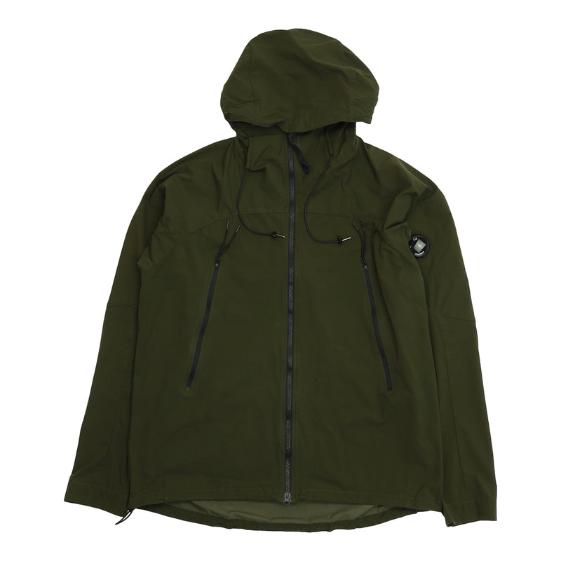 C.P. Company Pro-Tek Lens Jacket in Khaki, front