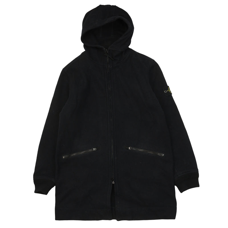 Stone Island A/W 16 Panno Speciale Duffle Jacket in Navy, front