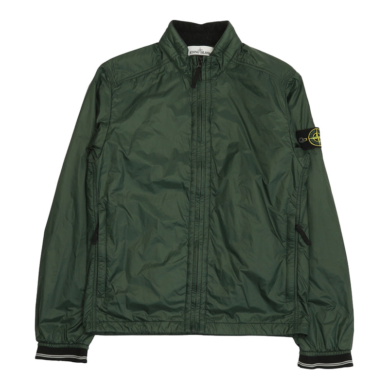 Stone Island A/W 15 Micro Ripstop Primaloft Jacket in Green, front